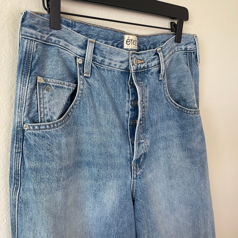 Etica Quinn Relaxed Barrel Jeans in Rockaway - Size 29 - Picture 3 of 7